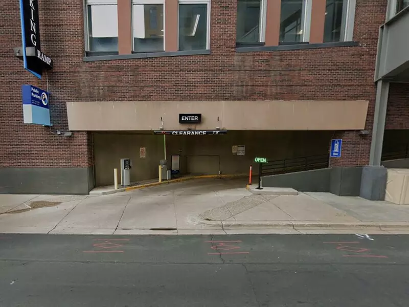 Parking at Jerry Haaf Memorial Ramp Garage - Second Medium