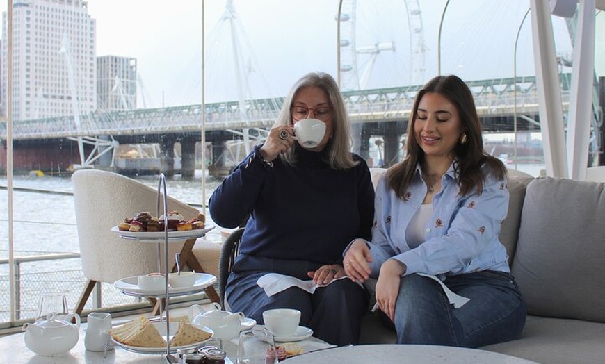 Image 2: London: Afternoon Tea Experience at The Clipper Lounge