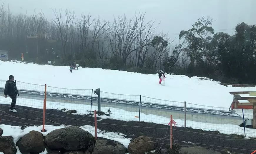 Image 1: Private Snow tour Lake Mountain (JUN-SEP)