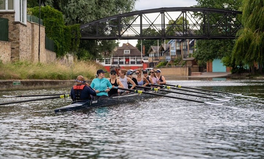 Image 43: Rowing experience in Cambridge! No experience required
