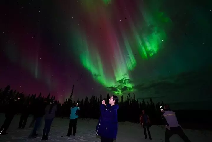 Best Alaskan Cabin Aurora Viewing with Photography @Aurora Camp