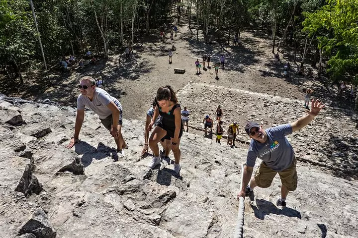Discover Tulum, Visit Coba And Swim In A Real Mayan Cenote and Playa del carmen - Primary Image