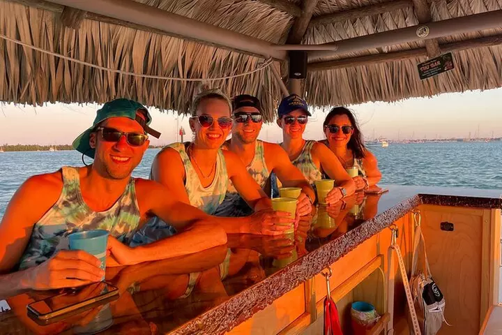 Key West Tiki Bar Sunset Cruise (by the seat) BYOB Adventure