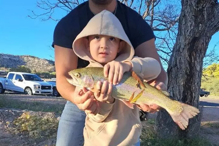 AZ Trout Fishing, on foot 2hrs. session! up to 4 people