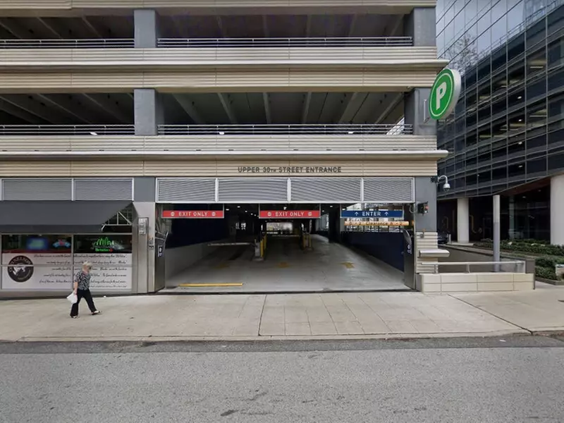 Parking at Cira Green Garage