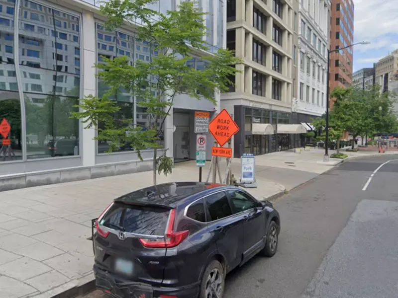 Parking at 1333 H St. NW. Garage - Keys Held