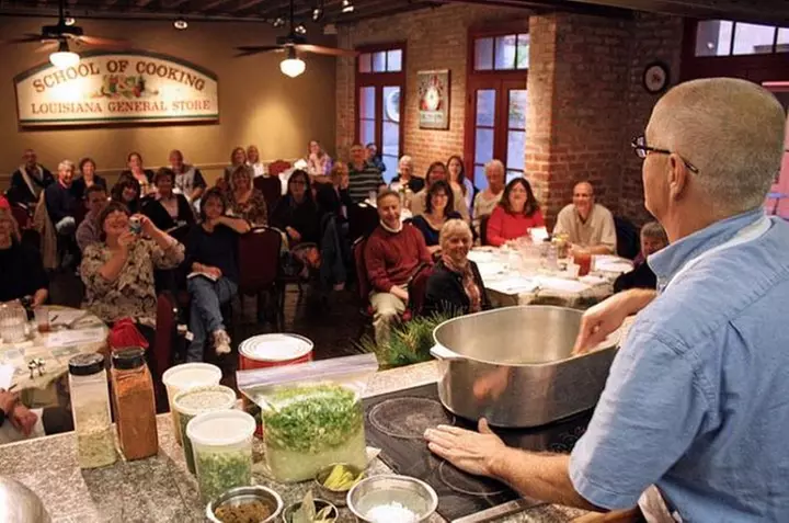 New Orleans Demonstration Cooking Class with Meal