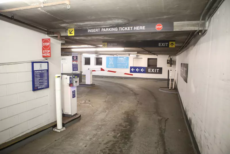 Parking at The Axis Garage