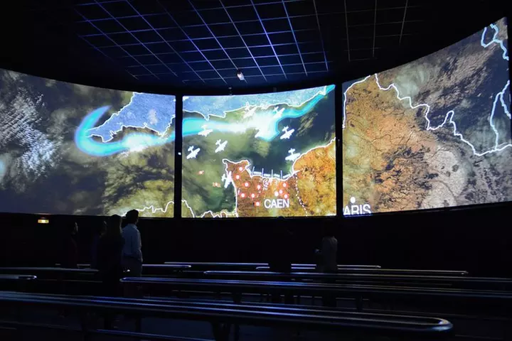 Billet d'entrée au cinéma circulaire Arromanches 360