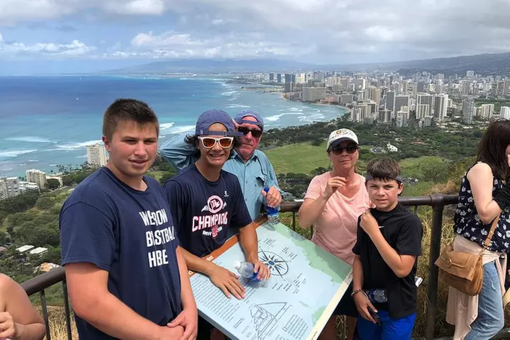 Diamond Head Bike to Hike and Local Lunch