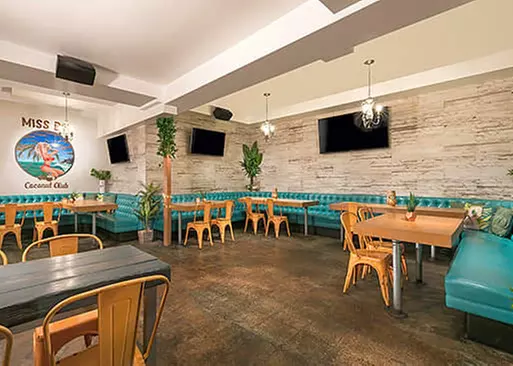 5% Cash Back at Miss B's Coconut Club