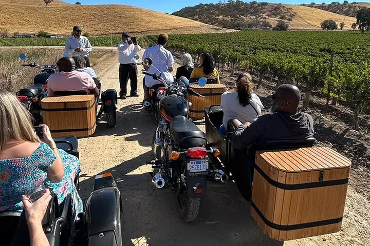 Vineyard Rides Paso Robles Sidecar Wine Adventure