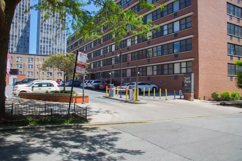 Parking at Belden Center Lot
