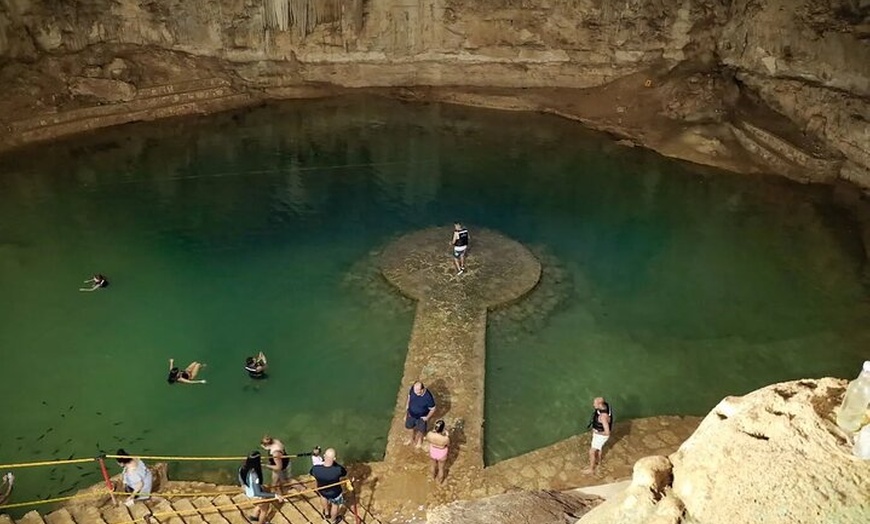 Image 12: Chichen Itza with Suytun and Ik kil cenotes, Valladolid Tour
