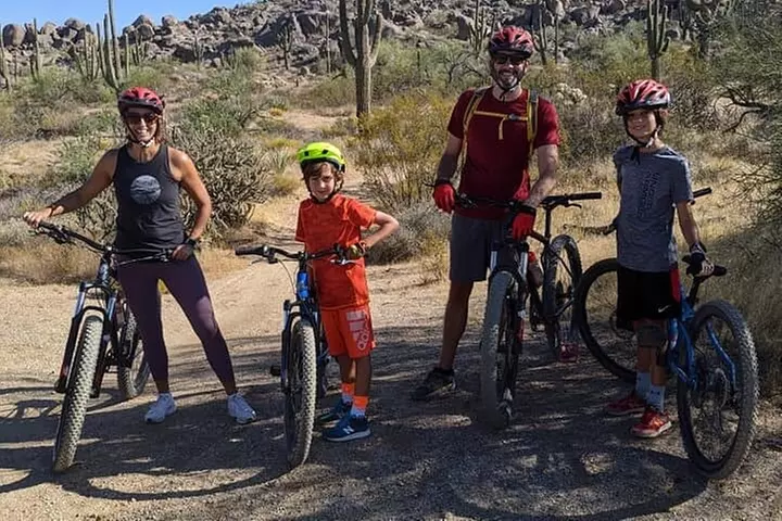 Sonoran Desert 1/2 Mountain Bike tour beginner to advanced Pace - Primary Image