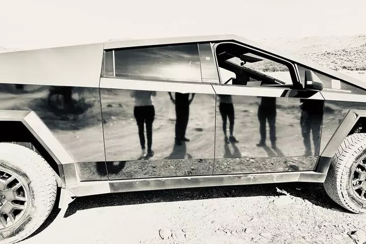 The Original Tesla Cybertruck/Jetsurf Tour in the Sonoran Desert