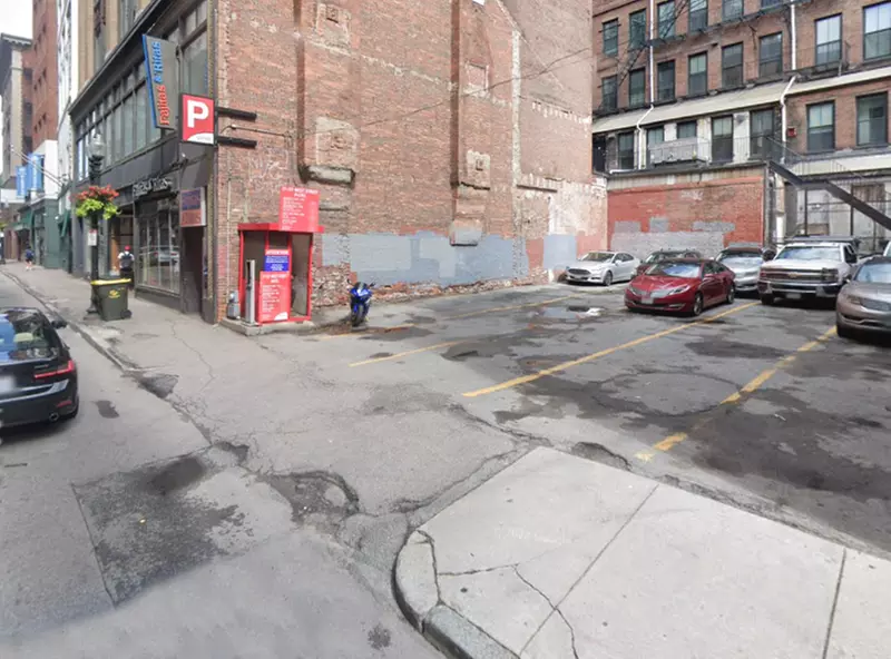 Parking at 17-23 West St. Lot