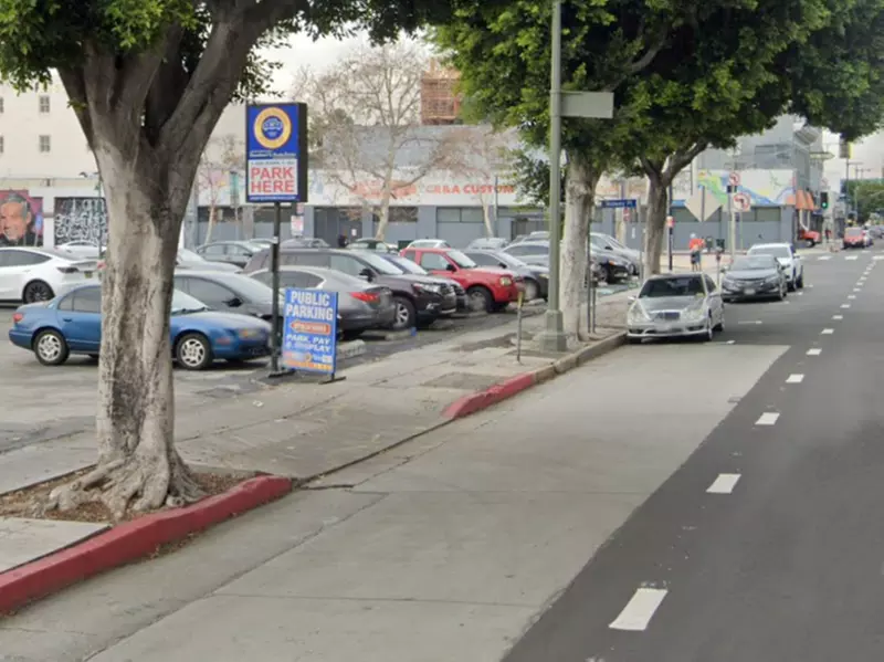 Parking at 200 W. Pico Blvd. Lot - Second Medium