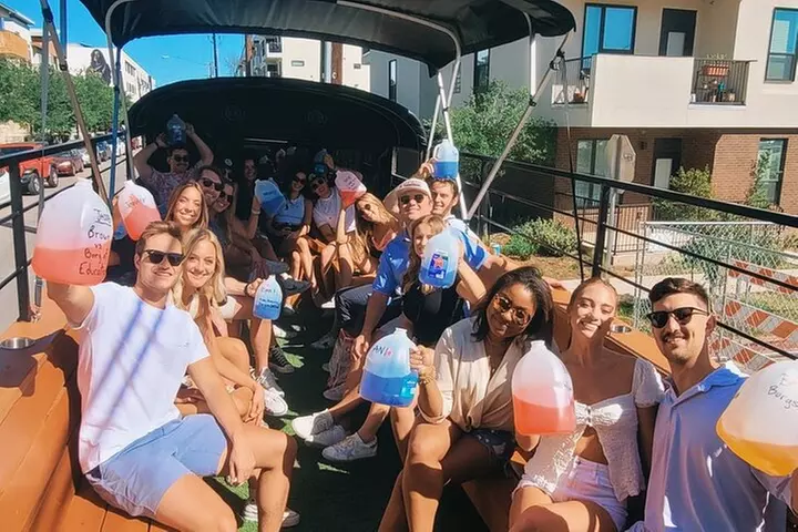 Roofless Party Bus Tour in Downtown Austin