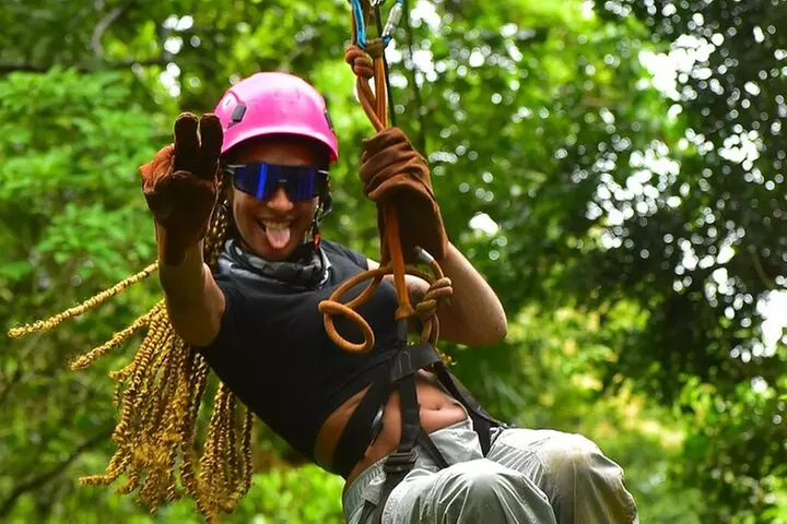 Cancun Best ATV Tour, Ziplines and Cenote Swim with Lunch
