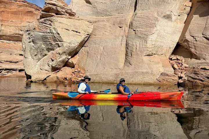 Kayak Antelope Canyon and hike, at Lake Powell