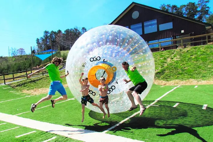 Outdoor Gravity Park Zorbing Admission Ticket in Pigeon Forge - Primary Image