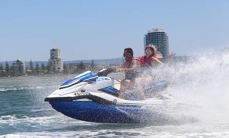 Image 2: 1hr JetSki Tour Gold Coast - No Licence Required - Self Drive - Sur...