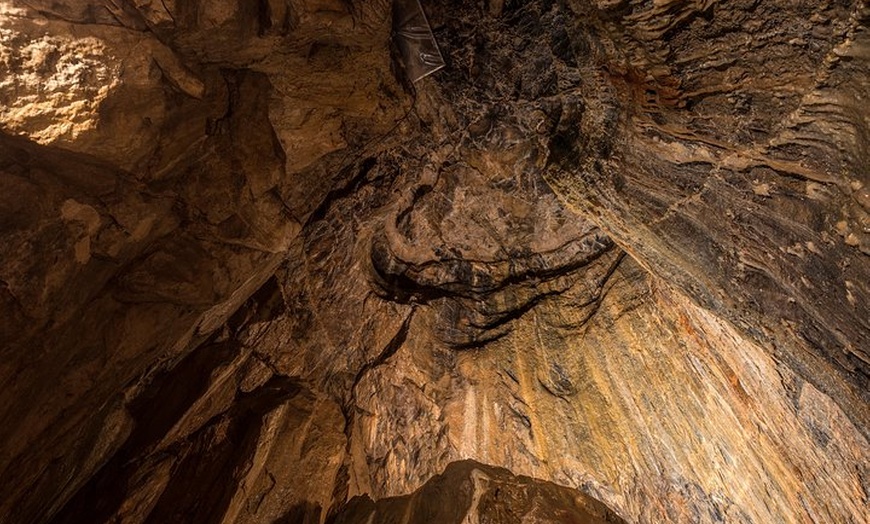 Image 9: Self Guided Cavern Tour with Make a Blue John Stone Christmas Decor...