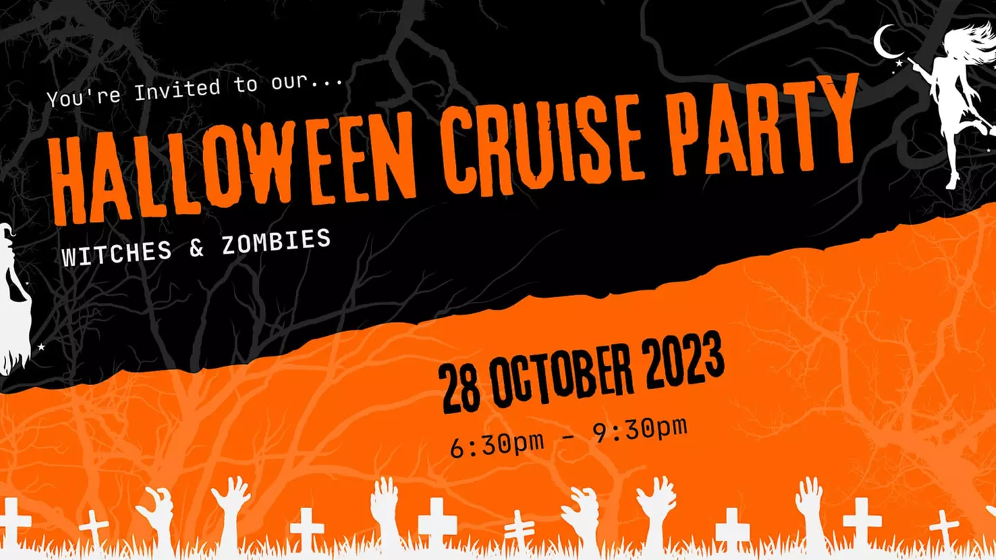 Witches & Zombie Halloween Party Cruise - Saturday, Oct 28, 2023 / 6:30pm - Primary Image