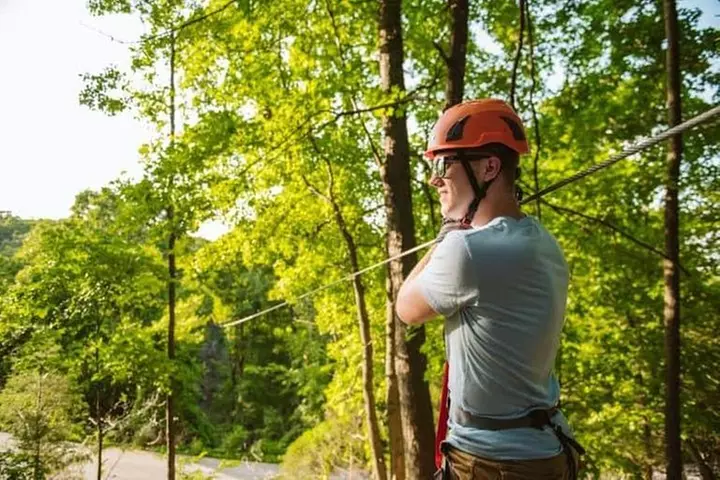 Bransons Best Zipline - Great Woodsman Canopy Tour