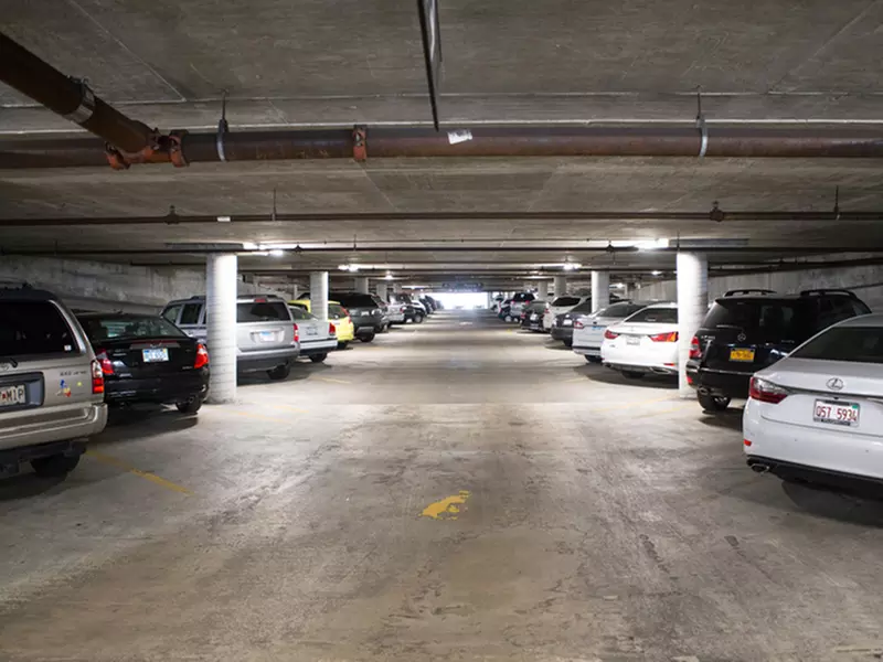 Parking at One Superior Place Garage