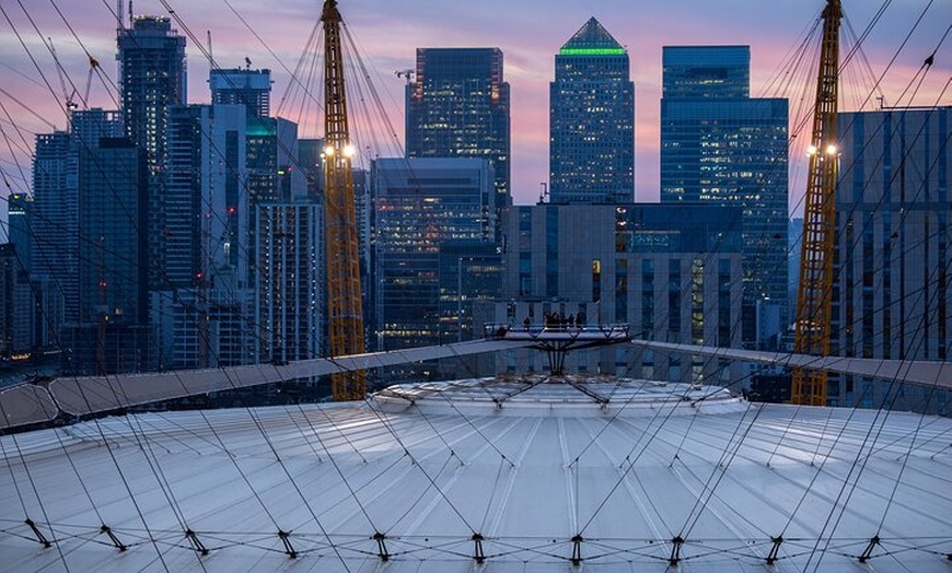 Image 1: Up at The O2 Twilight Climb