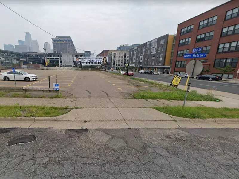 Parking at 300-378 Norm McGrew Pl. Lot