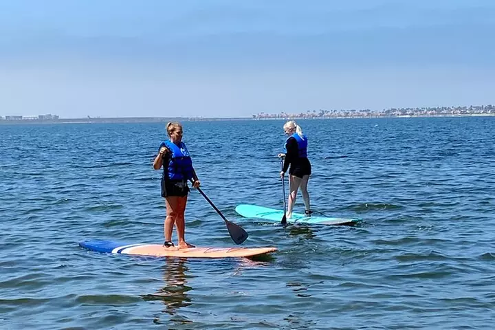 Stand up Paddle Board Lesson on The San Diego Bay