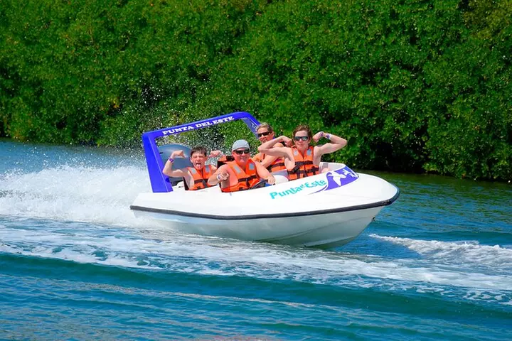Ultimate Cancun Adventure: Speedboat & Snorkeling Tour! - Primary Image