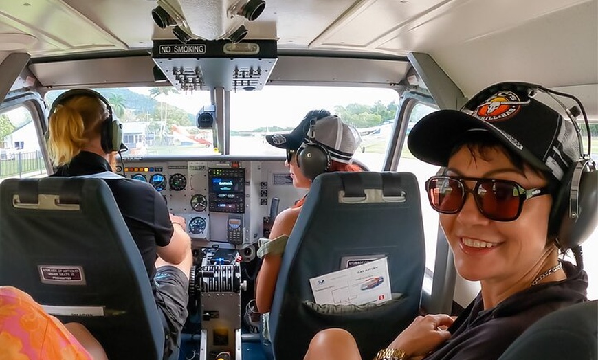 Image 10: Scenic Flight over Heart Reef, Whitehaven Beach, Hill Inlet, GBR