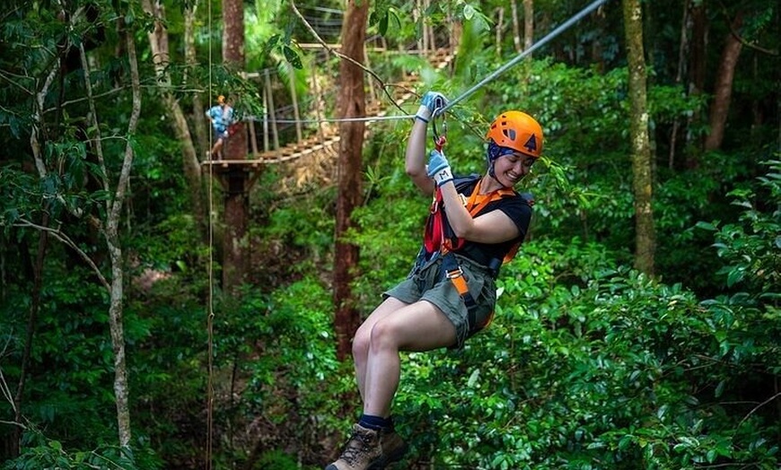 Image 1: Ziplining Cape Tribulation with Treetops Adventures