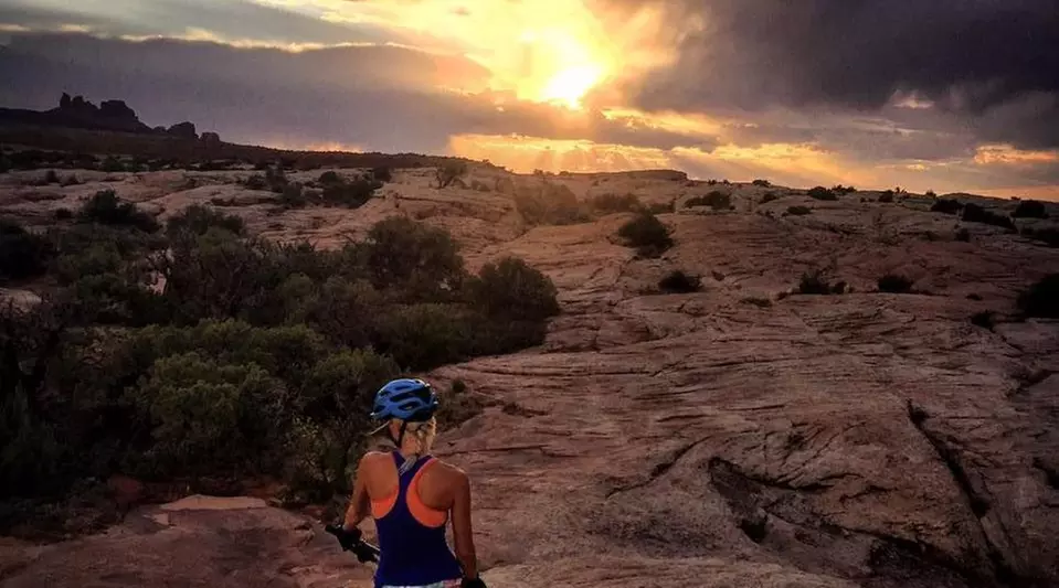 Shuttle Service to Beginner Moab Mountain Biking Trails - Second Medium