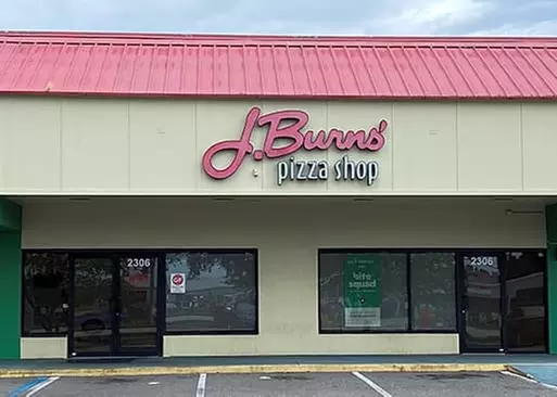 5% Cash Back at J Burns' Pizza Shop