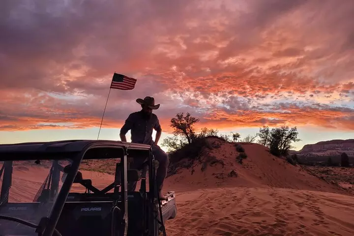 Slot Canyon Tour & Sandboarding UTV Adventure