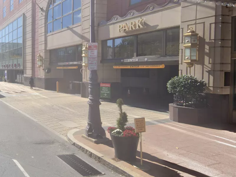 Parking at Symphony House Self Park Garage