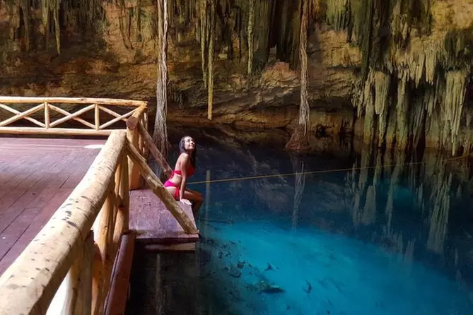 Cuzama Adventure Tour with Underground Cenotes from Merida - Primary Image