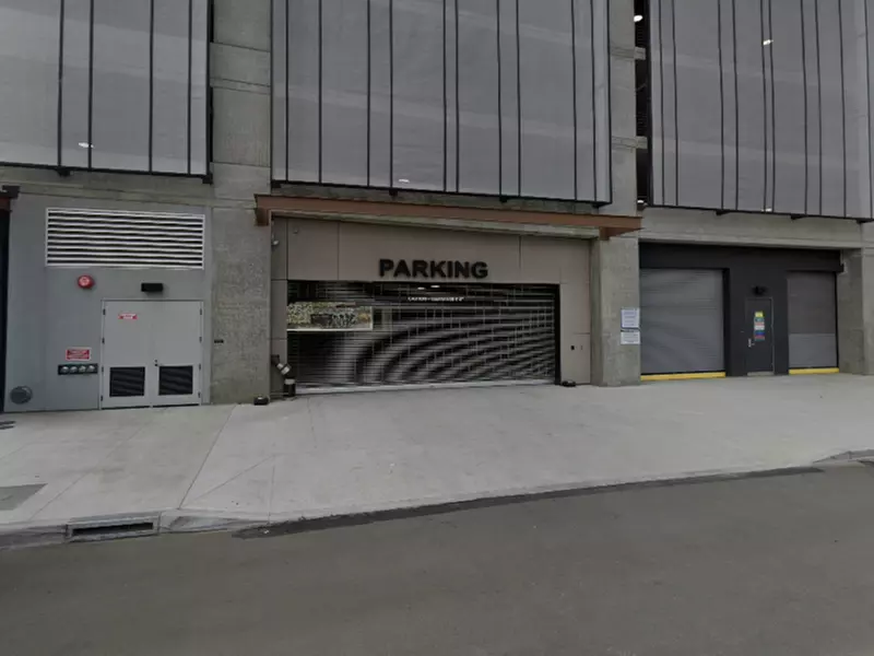 Parking at 2140 Violet St. Garage