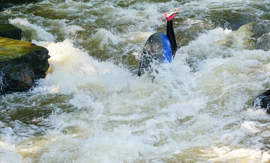 Image 9: Whitewater River Tubing in Llangollen