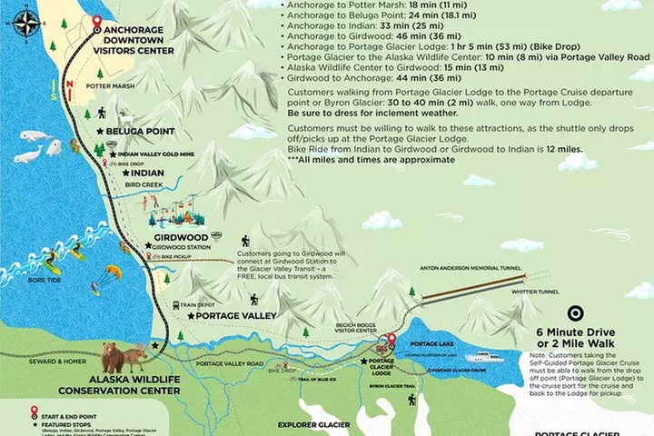 Portage Glacier Cruise and Wildlife Explorer Tour