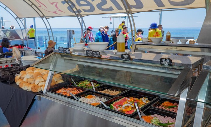 Image 8: Reef Tour with SCUBA Dive from Cairns, pontoon with activities