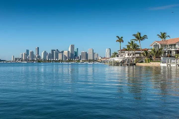 Miami City Tour and Biscayne Bay Cruise with Hotel Transportation