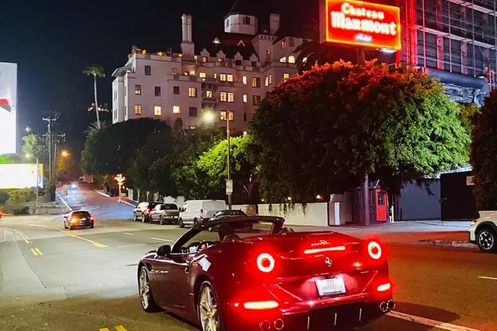 1-Hour Driving Tour from Hollywood to Beverly Hills in a Ferrari