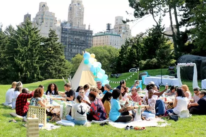 Central Park Luxury Picnic for 5 to 8 Person - Primary Image