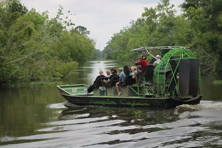 Airboat Swamp Tour with Transportation from New Orleans